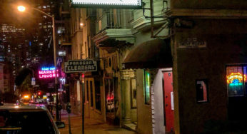 Discovering San Francisco: dive bars, red meat, strips clubs, and martinis.