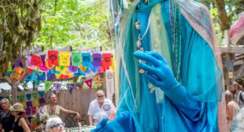 The Oregon Country Fair. If I knew the way I would take you home.