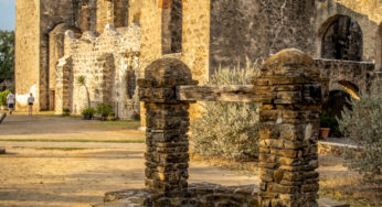 Day 405 – San Antonio, Texas – Looking for the basement of the Alamo.